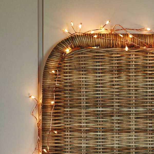 Silver Cluster Battery Operated 3m