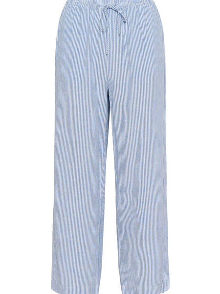 Regatta Striped Drawstring Linen Pants By Soaked
