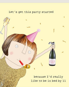 Let’s get this party started by Rosie Made a Thing