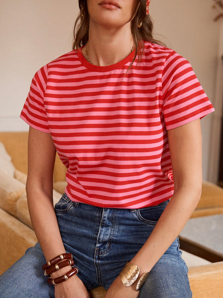 Red Stripe T-Shirt