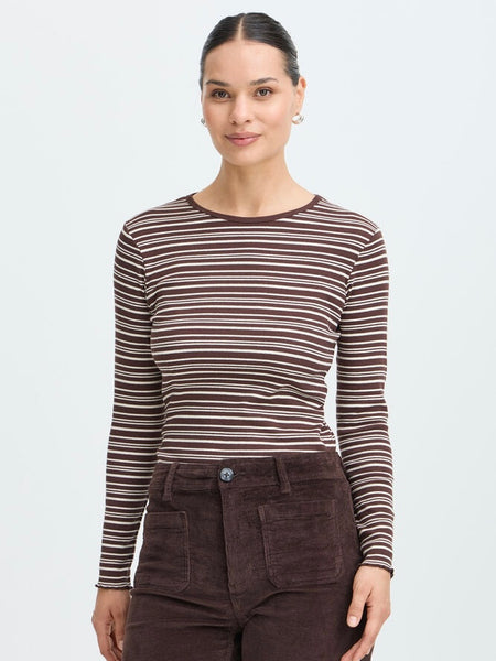 Chocolate Stripe T-shirt by B Young