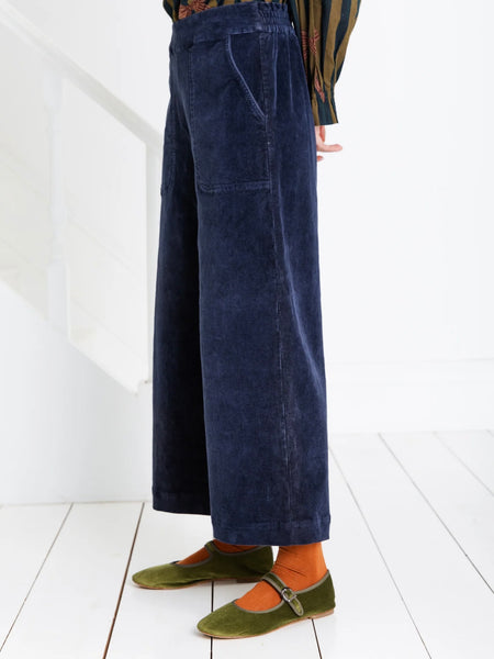 Midnight Soft Jumbo Cord Bijou Culotte By Bonté