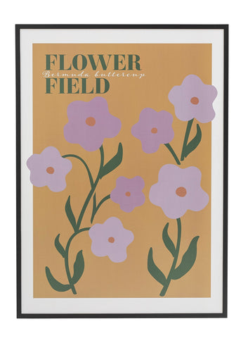 'Flower Field' Decorative Print