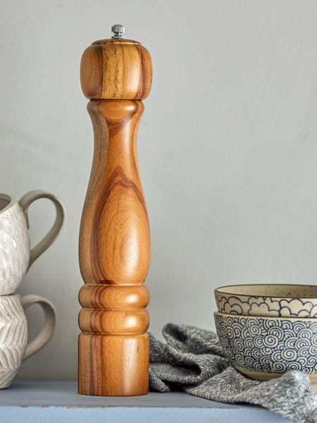 Natural Acacia Pepper Mill