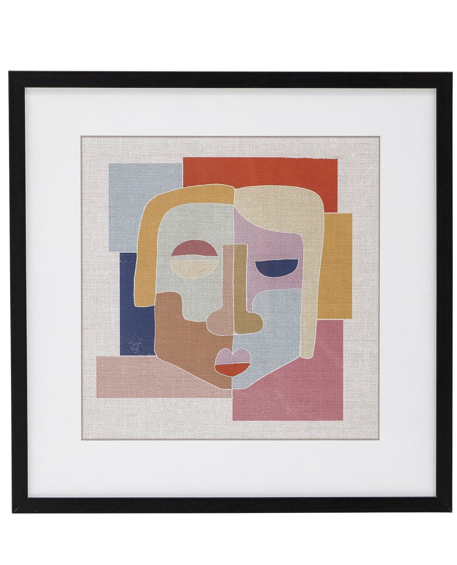 Framed Abstract Peto Illustration