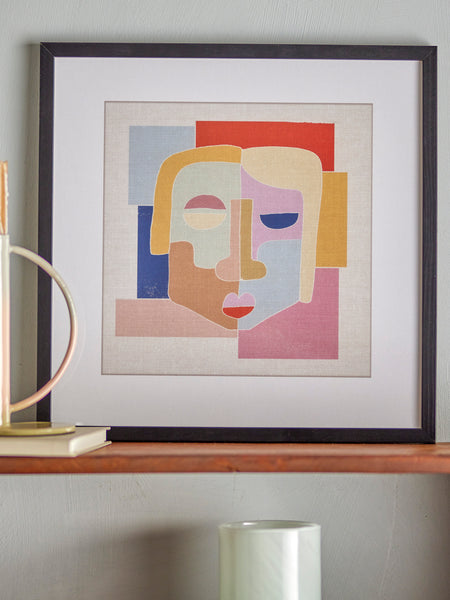 Framed Abstract Peto Illustration