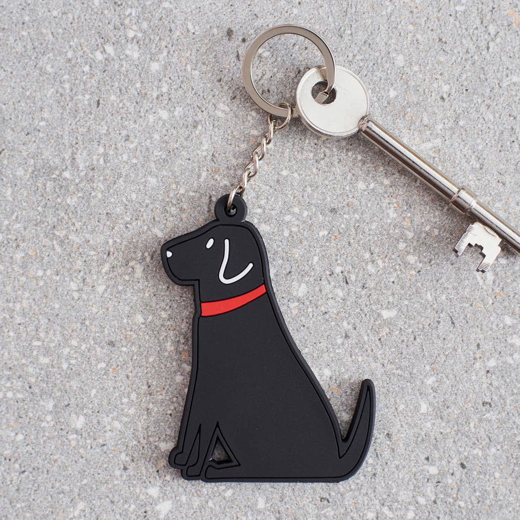Keyring - Black Labrador