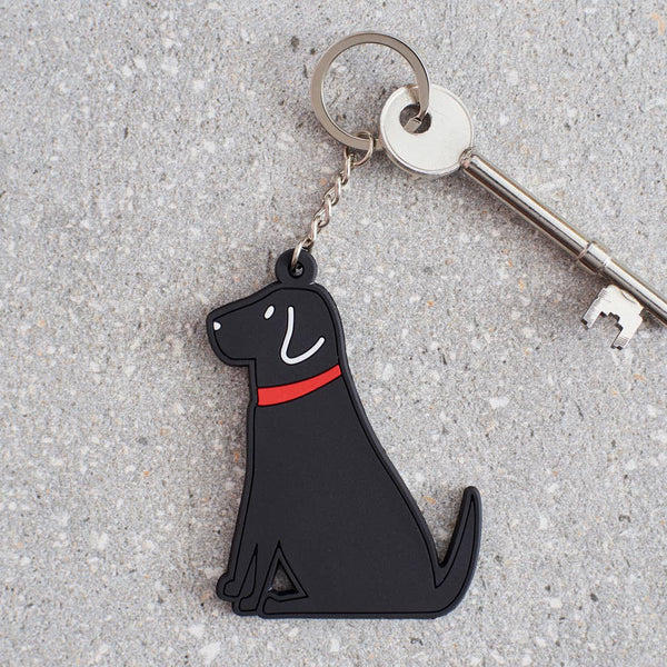 Keyring - Black Labrador