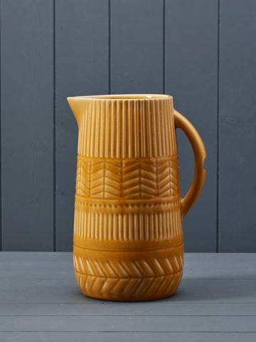 Yellow Ceramic Jug