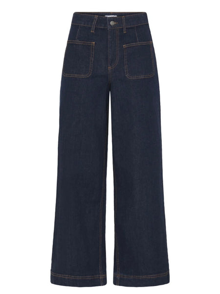Dark Indigo Wide Leg Jean B.Young