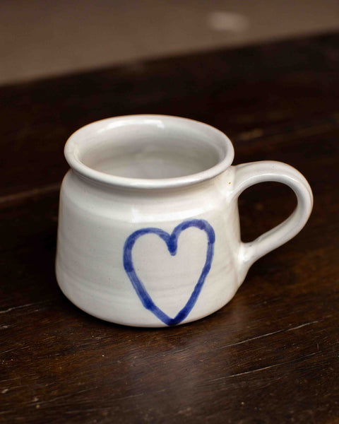 Blue Heart Mug
