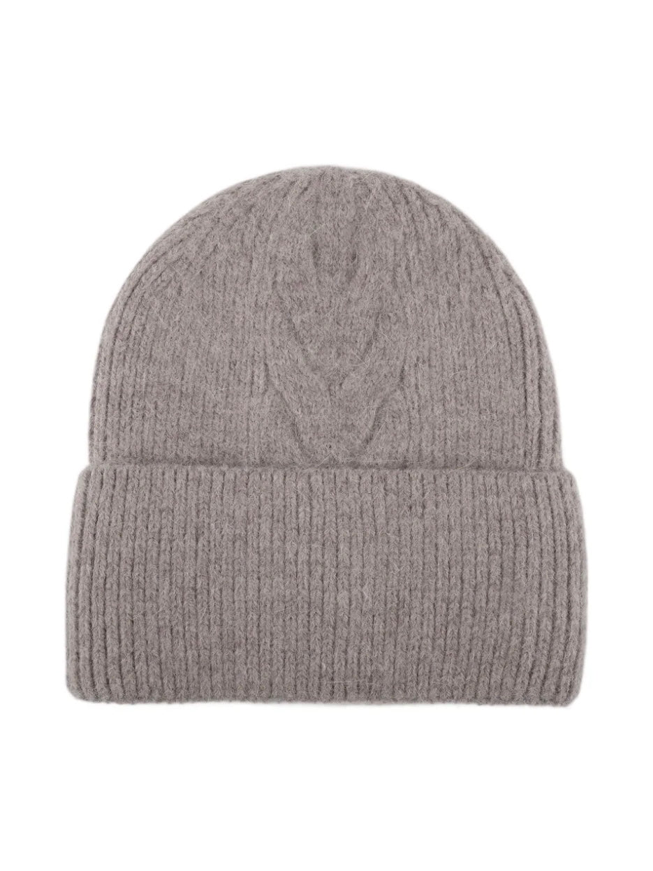 Taupe Beanie Hat