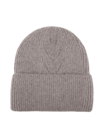 Taupe Beanie Hat