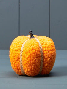 Orange Fabric Pumpkin