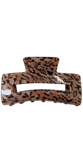 Leopard Hair Claw by Black Colour