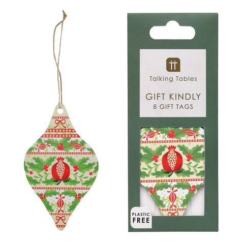 Folklore Christmas Gift Tags 8 Pack