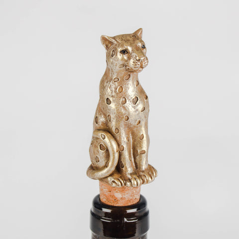 Leopard Wine Bottle Stopper