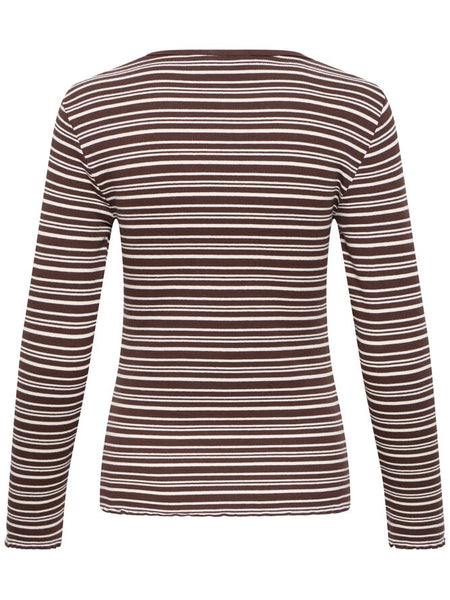 Chocolate Stripe T-shirt by B Young