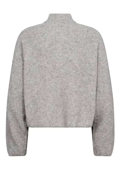 Dove Grey Utility Cardigan by Co Couture