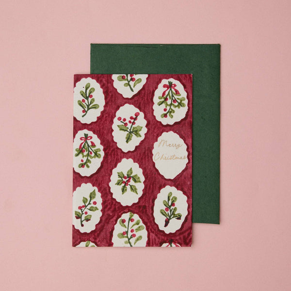 Scallop Tiles Christmas Pudding