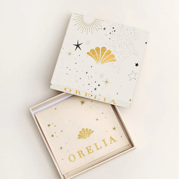 Gold Starburst Earrings Gift Box