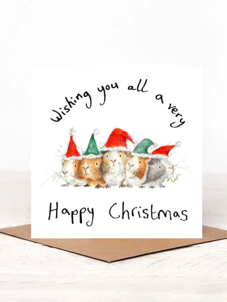 Guinea Pig Group Charity Christmas Card