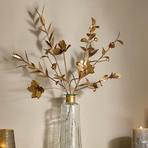Antique Brass Leaves