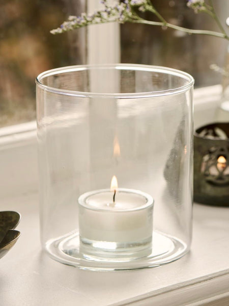 Fixed Glass Candle Holder