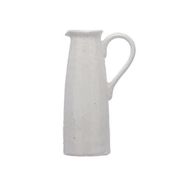 White Terracotta Decorative Jug