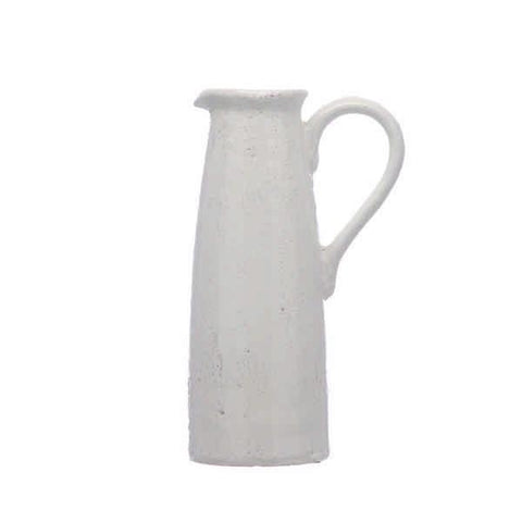 White Terracotta Decorative Jug