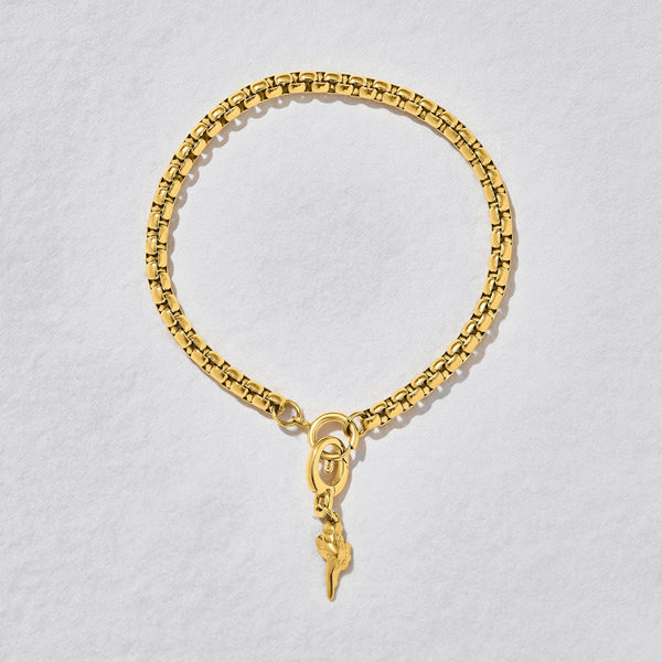 Gold Serena Shell Charm