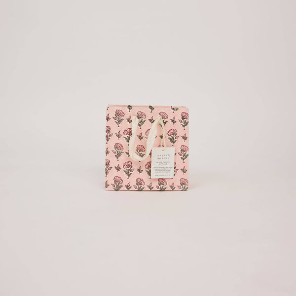 Block Printed Gift Bags Blush Refresh
