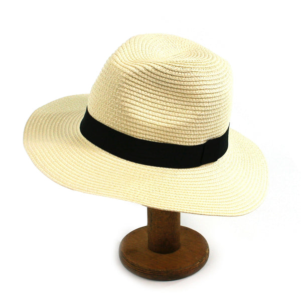 Panama Style Foldable Sun Hat in Bag