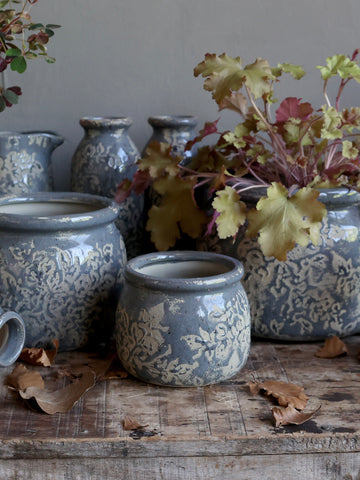 Floral Patterned Antibes Planter