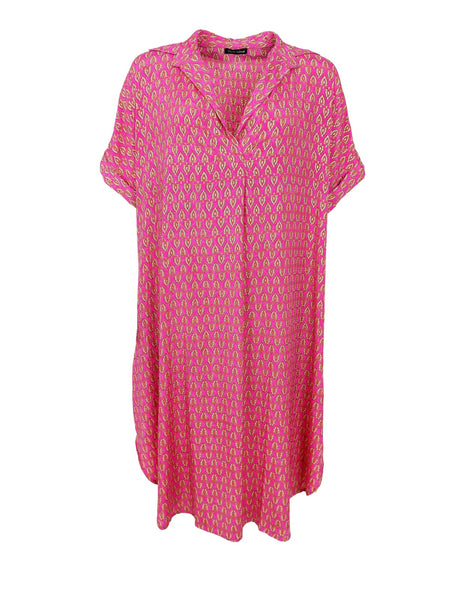 Savannah Paisley Tunic Dress by Black Colour