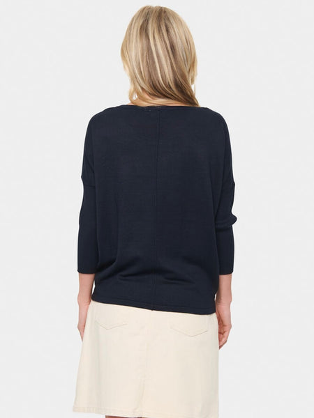 Navy Classic Knit By Saint Tropez
