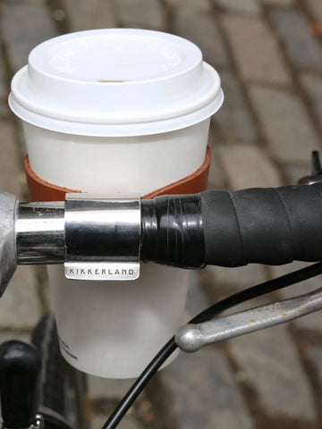 Leather Bike Cup Holder