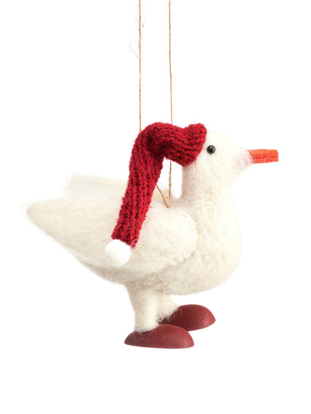 Goose Felt Hanging Christmas Decoration