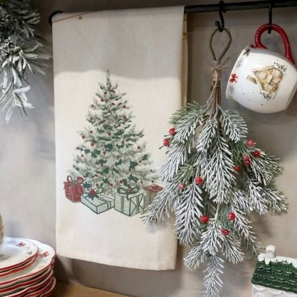 Christmas Tree Tea Towel
