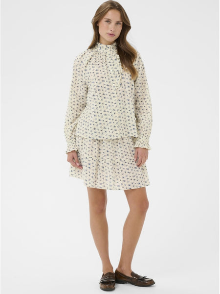 Mini Floral Frill Shirt By Saint Tropez