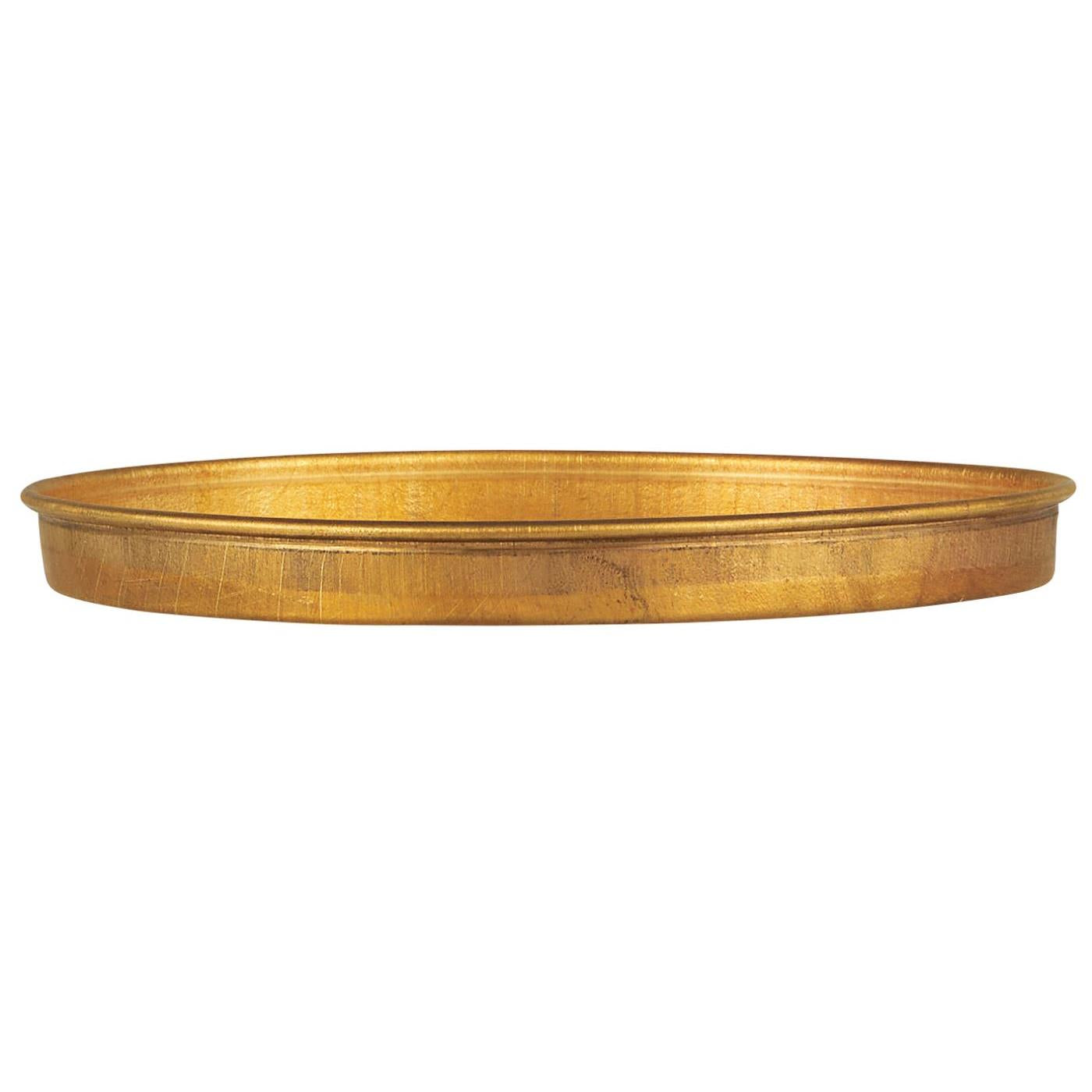 Medium Brass Candle Tray