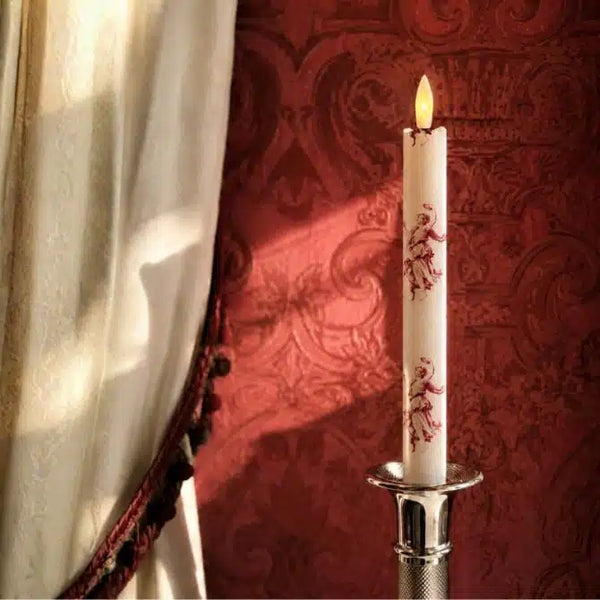 Claret Rococo Reverie Led Wax Candle Box of 2