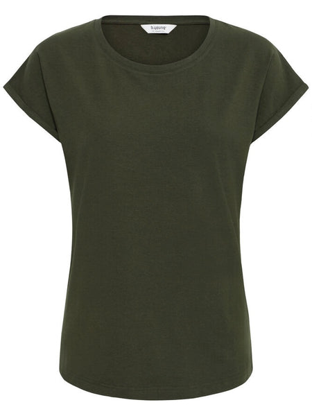 Dark Green Pamila T-Shirt by B Young