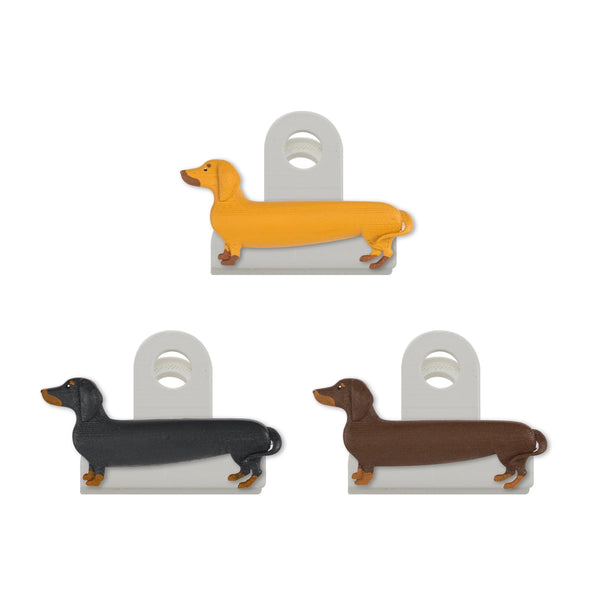 Dachshund Bag Sealing Clips
