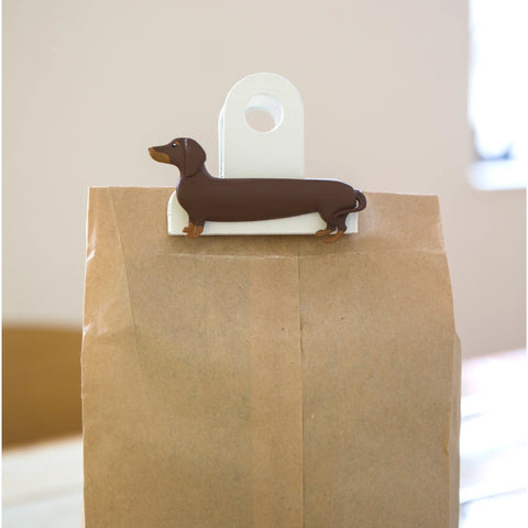 Dachshund Bag Sealing Clips