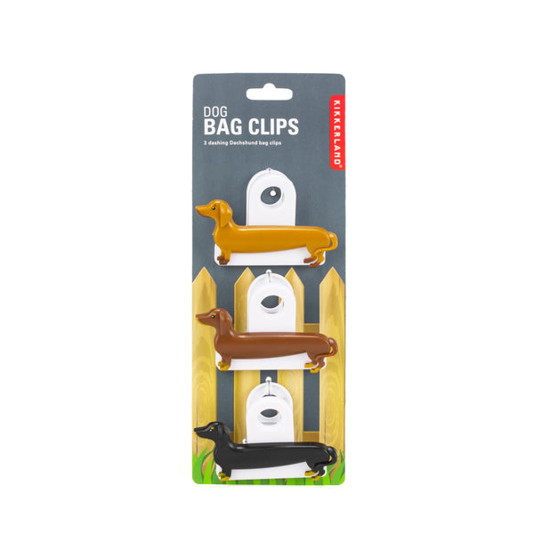 Dachshund Bag Sealing Clips
