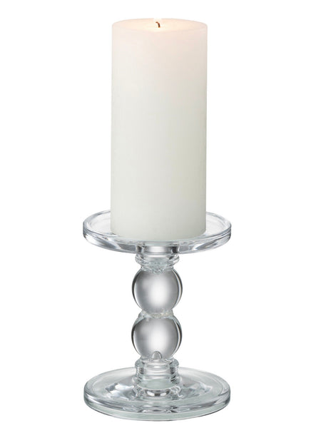 Small Bubble Glass Candle Holder