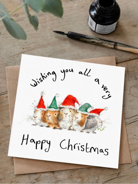 Guinea Pig Group Charity Christmas Card