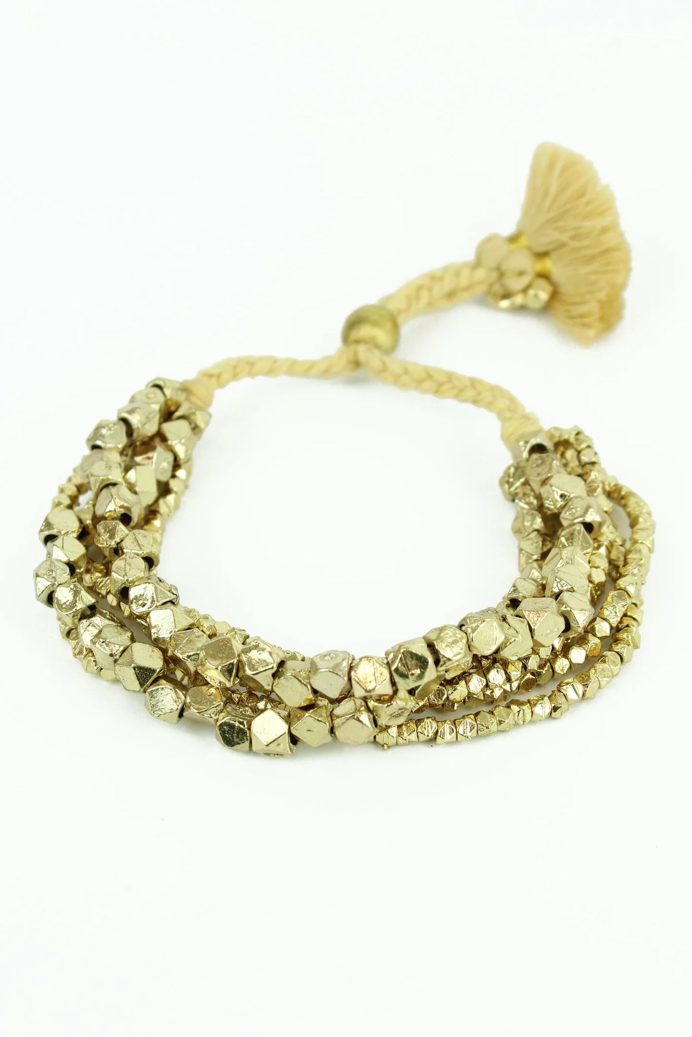 Gold Chunky Bracelet by My Doris