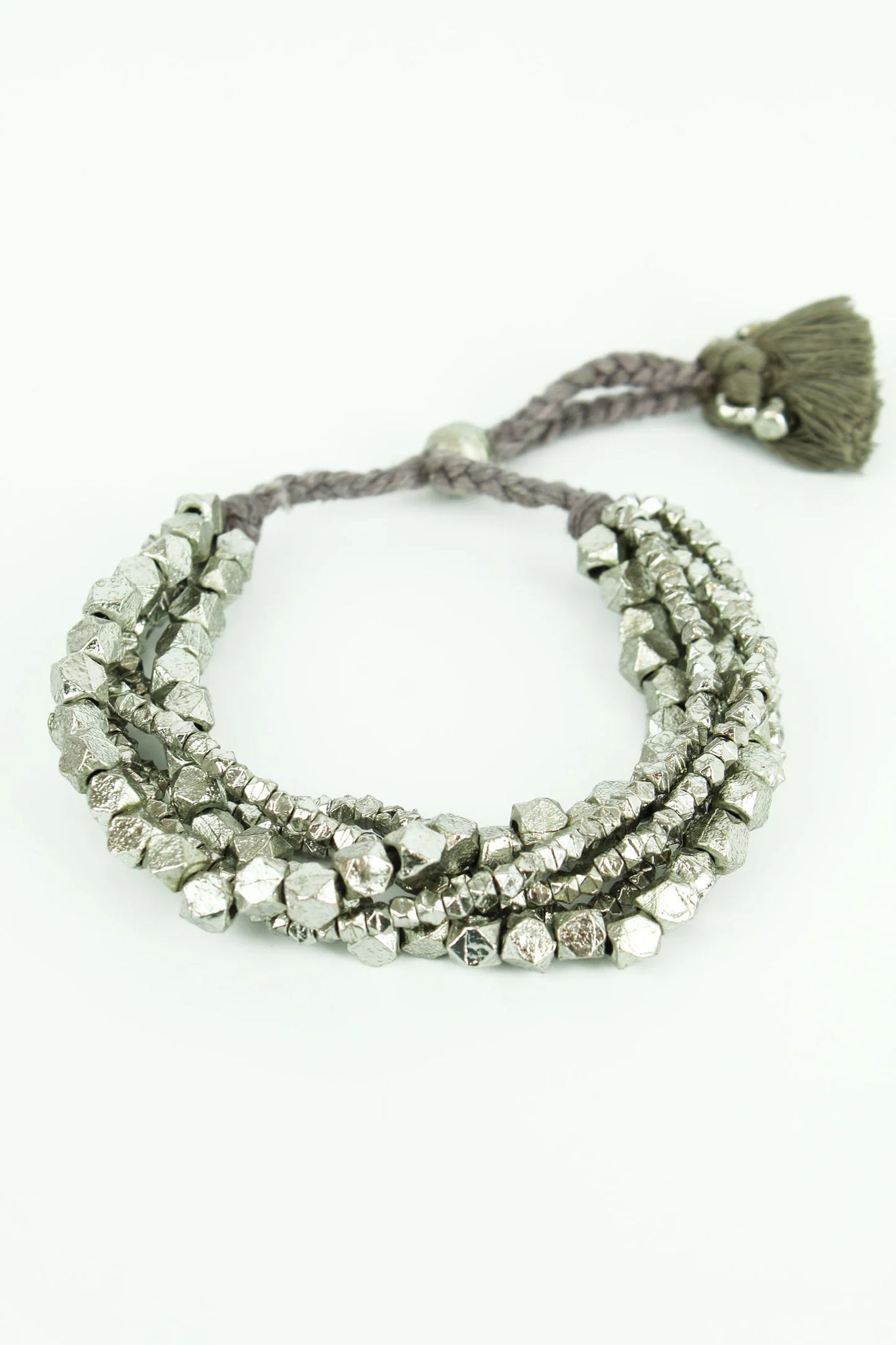 Silver Chunky Bracelet by My Doris